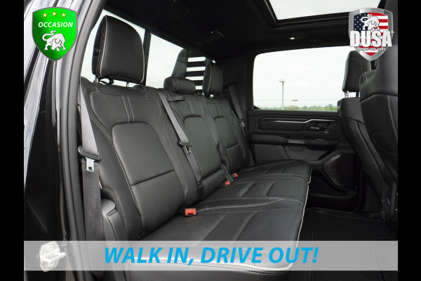 RAM 1500 Limited | 5.7 V8 | 4x4 | Crew Cab | Guerrilla Exhaust | RAMBAR | 22 inch 4play | Accent kleur | Full option Nieuw binnen!