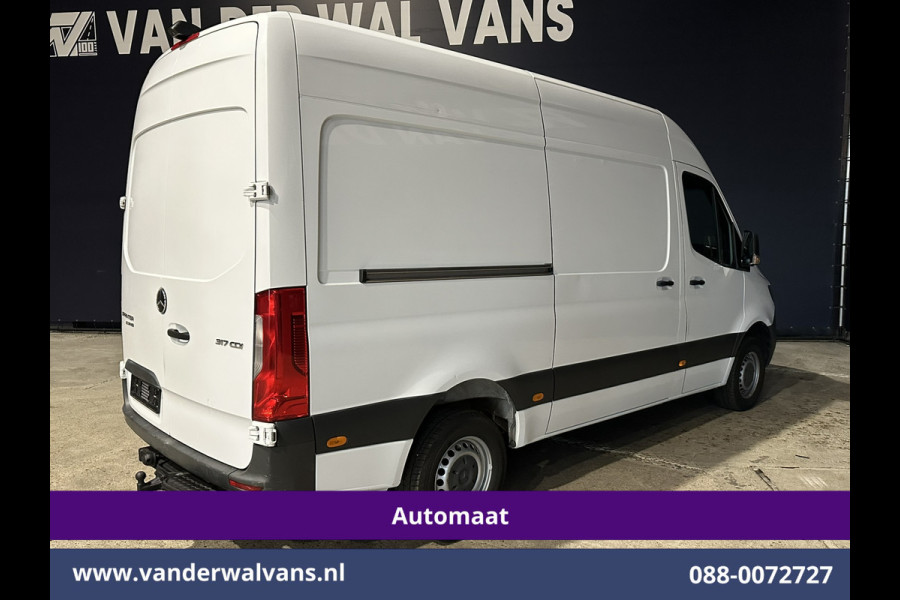 Mercedes-Benz Sprinter 317 CDI 170pk 9G-Tronic Automaat 3500kg Trekhaak L2H2 Euro6 Airco | Camera | Cruisecontrol Parkeersensoren, 270 Graden Achterdeuren, Bijrijdersbank, tachograaf