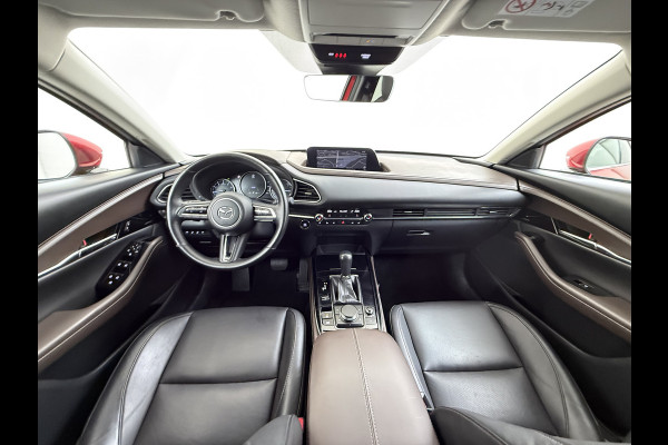 Mazda CX-30 2.0I M.Hybrid Luxury Automaat Leder+Memory Adap.Cruise Bose®-Audio Camera Stuur+Stoelverwarming Navi Bluetooth Apple Carplay/And Dodehoekdetectie Elek.Achterklep Keyless Regen-Lichtsensor Privacy Glas Lmv Isofix 1e Eigenaar Origineel Nederlandse Auto