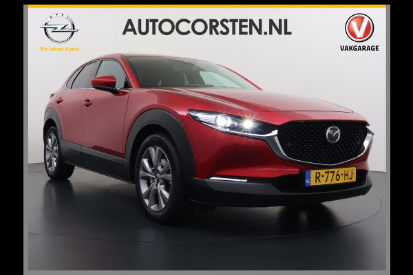 Mazda CX-30 2.0I M.Hybrid Luxury Automaat Leder+Memory Adap.Cruise Bose®-Audio Camera Stuur+Stoelverwarming Navi Bluetooth Apple Carplay/And Dodehoekdetectie Elek.Achterklep Keyless Regen-Lichtsensor Privacy Glas Lmv Isofix 1e Eigenaar Origineel Nederlandse Auto