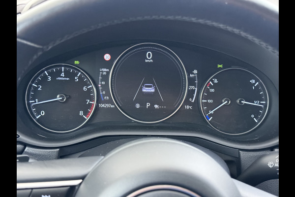 Mazda CX-30 2.0I M.Hybrid Luxury Automaat Leder+Memory Adap.Cruise Bose®-Audio Camera Stuur+Stoelverwarming Navi Bluetooth Apple Carplay/And Dodehoekdetectie Elek.Achterklep Keyless Regen-Lichtsensor Privacy Glas Lmv Isofix 1e Eigenaar Origineel Nederlandse Auto