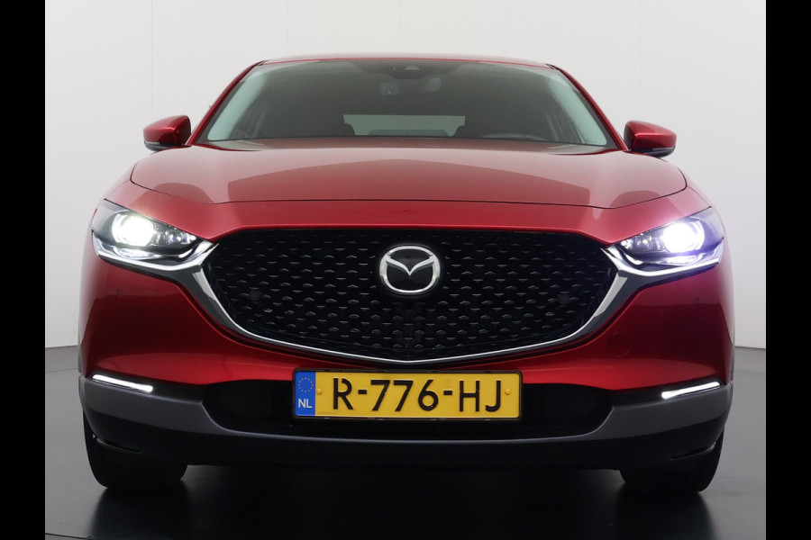 Mazda CX-30 2.0I M.Hybrid Luxury Automaat Leder+Memory Adap.Cruise Bose®-Audio Camera Stuur+Stoelverwarming Navi Bluetooth Apple Carplay/And Dodehoekdetectie Elek.Achterklep Keyless Regen-Lichtsensor Privacy Glas Lmv Isofix 1e Eigenaar Origineel Nederlandse Auto