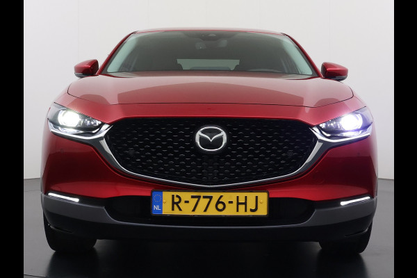 Mazda CX-30 2.0I M.Hybrid Luxury Automaat Leder+Memory Adap.Cruise Bose®-Audio Camera Stuur+Stoelverwarming Navi Bluetooth Apple Carplay/And Dodehoekdetectie Elek.Achterklep Keyless Regen-Lichtsensor Privacy Glas Lmv Isofix 1e Eigenaar Origineel Nederlandse Auto