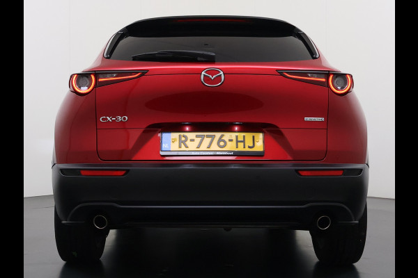 Mazda CX-30 2.0I M.Hybrid Luxury Automaat Leder+Memory Adap.Cruise Bose®-Audio Camera Stuur+Stoelverwarming Navi Bluetooth Apple Carplay/And Dodehoekdetectie Elek.Achterklep Keyless Regen-Lichtsensor Privacy Glas Lmv Isofix 1e Eigenaar Origineel Nederlandse Auto