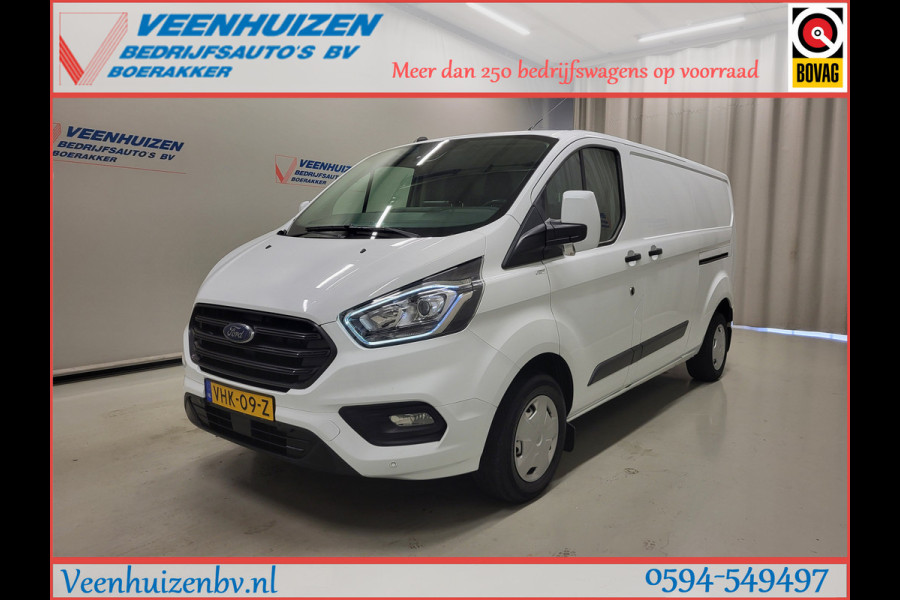 Ford Transit Custom 2.0TDCI L2/H1 2X Schuifdeur 2800kg Trekgewicht Euro 6!