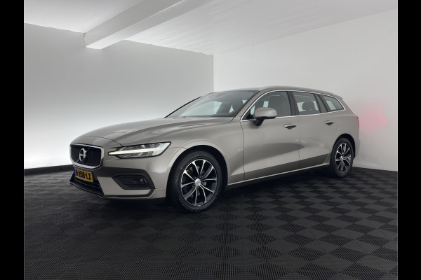 Volvo V60 2.0 D4 Momentum Pro (INCL.BTW) Aut. *LEATHER | FULL-LED | HEATED-COMFORTSEATS | DIGI-COCKPIT | CARPLAY | NAVI-FULLMAP | ECC | PDC | CRUISE | 17''ALU | TOWBAR*