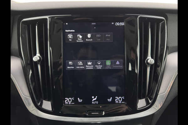 Volvo V60 2.0 D4 Momentum Pro (INCL.BTW) Aut. *LEATHER | FULL-LED | HEATED-COMFORTSEATS | DIGI-COCKPIT | CARPLAY | NAVI-FULLMAP | ECC | PDC | CRUISE | 17''ALU | TOWBAR*