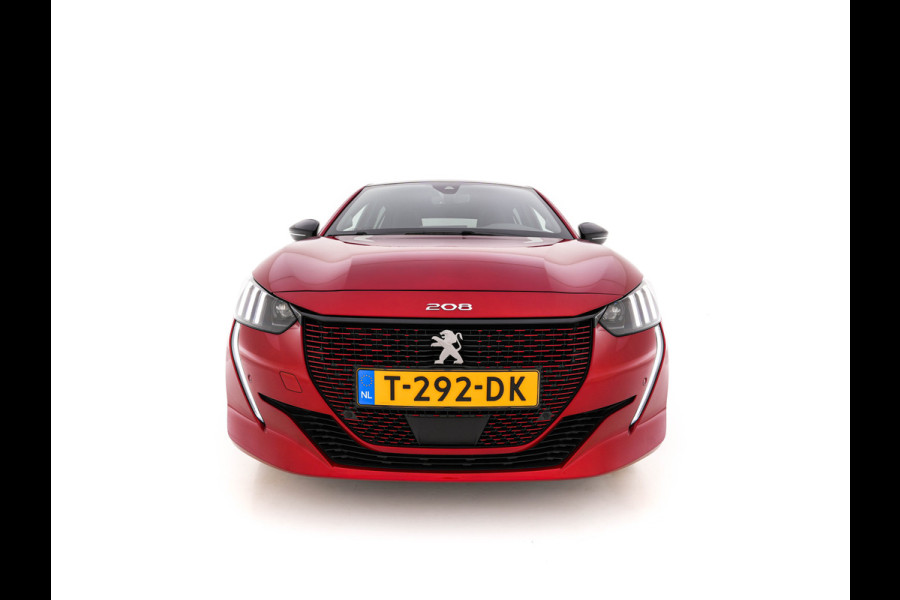 Peugeot e-208 EV GT 350 50 kWh [3-Fase-11kW] *HEATPUMP | FULL-LED | DIGI-COCKPIT | BLINDSPOT | CAMERA | LEATHER-ALCANTARA | AMBIENTLIGHT | NAVI-FULLMAP | LANE-ASSIST | KEYLESS | DAB | CCS-FASTLOADER | HEATED-SPORTSEATS | PRIV