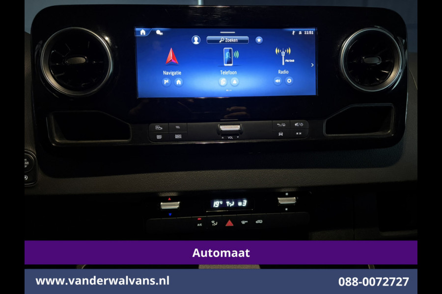 Mercedes-Benz Sprinter 317 CDI 170pk 9G-Tronic Automaat L3H2 Euro6 Airco | Camera | Navigatie | LED | Cruisecontrol Stoelverwarming, Parkeersensoren, Bijrijdersbank