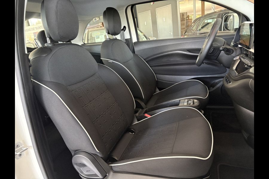 Fiat 500E Urban 42 kWh Airco - Apple carplay - Draadloze telefoonlader - Navigatie - Licht metalen velgen 16 inch - Cruise control - Led verlichting - Bluetooth - Keyless start - Elektrische ramen - Stuur leder - Stuur multifunctioneel