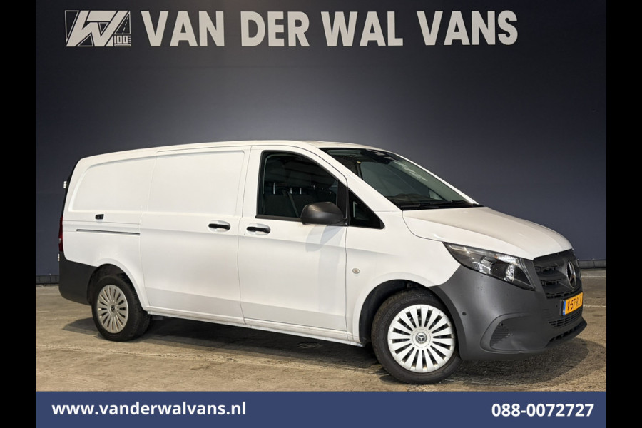 Mercedes-Benz Vito 116 CDI 164pk 2025 Model L2H1 Euro6 Airco | XL MBUX | Camera | Navigatie | Cruisecontrol | Stoelverwarming Parkeersensoren, Bijrijdersbank