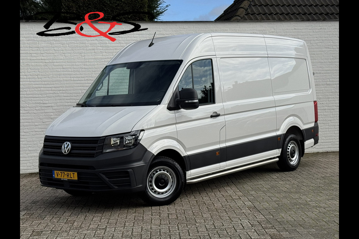 Volkswagen Crafter 35 2.0 TDI L3H3 RWD Camera Carplay Cruise Navigatie Laadruimte betimmert