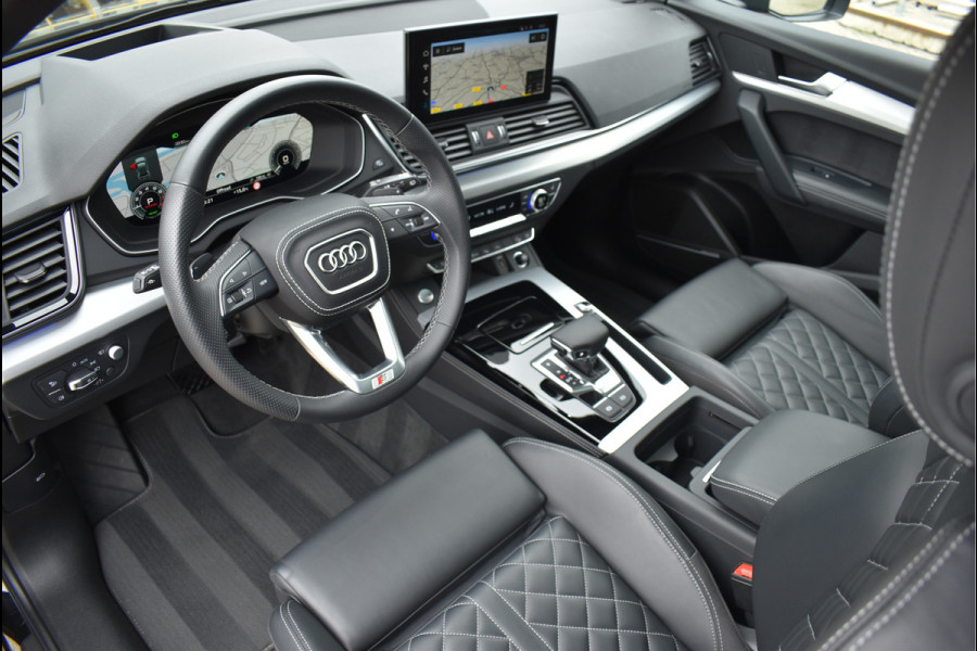 Audi Q5 55 TFSI e S-Line 367 Pk Pano Rs-Stoelen Luchtvering Sfeer Keyless Trekhaak 20 Inch