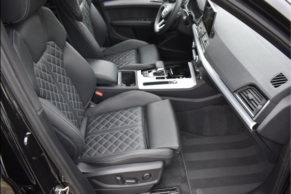 Audi Q5 55 TFSI e S-Line 367 Pk Pano Rs-Stoelen Luchtvering Sfeer Keyless Trekhaak 20 Inch