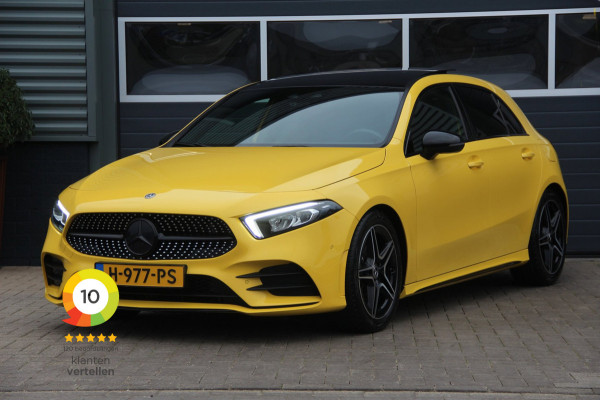 Mercedes-Benz A-Klasse 180 Business | NL Auto | AMG | Pano-Dak | Camera | ECC | Cruise | Leder | PDC | Navi | Keyless-Go | DAB