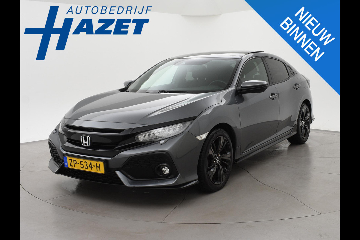 Honda Civic 1.5 i-VTEC 182 PK SPORT PLUS AUT. + PANORAMA | SPORTUITLAAT | CARPLAY | ADAPTIVE CRUISE | CAMERA | STOELVERW.