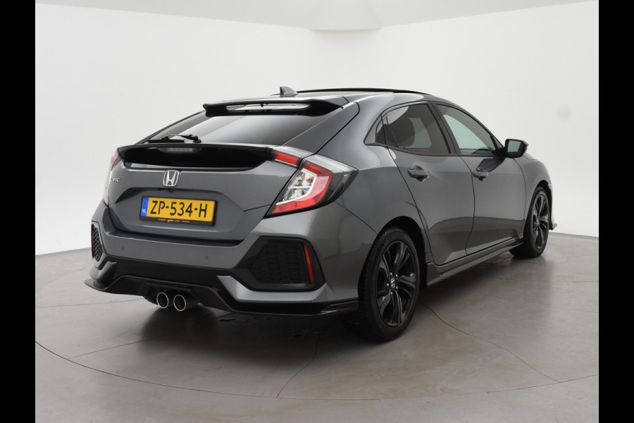 Honda Civic 1.5 i-VTEC 182 PK SPORT PLUS AUT. + PANORAMA | SPORTUITLAAT | CARPLAY | ADAPTIVE CRUISE | CAMERA | STOELVERW.