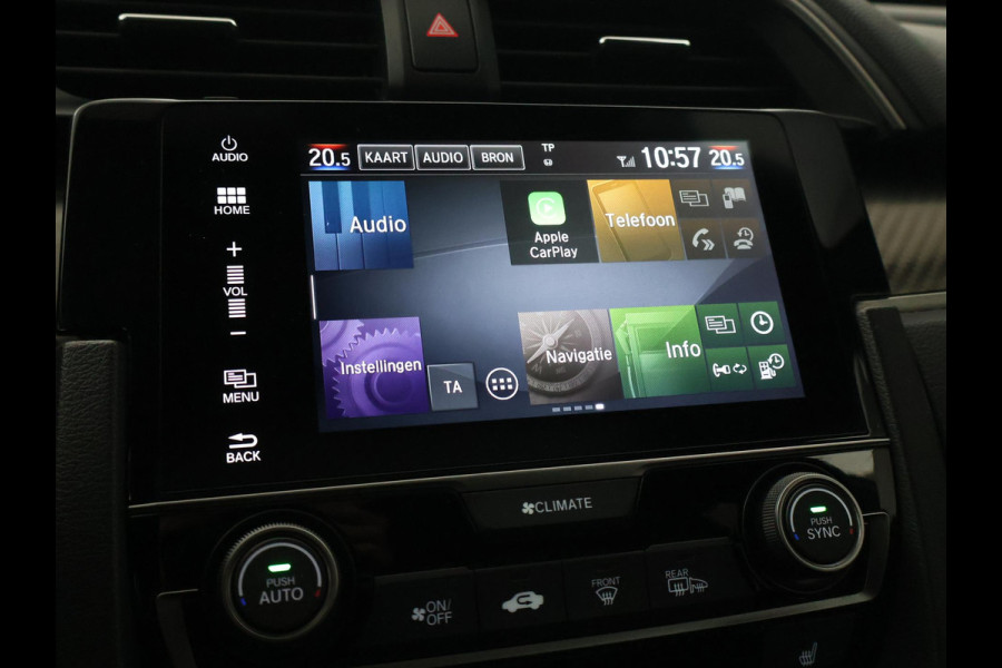 Honda Civic 1.5 i-VTEC 182 PK SPORT PLUS AUT. + PANORAMA | SPORTUITLAAT | CARPLAY | ADAPTIVE CRUISE | CAMERA | STOELVERW.