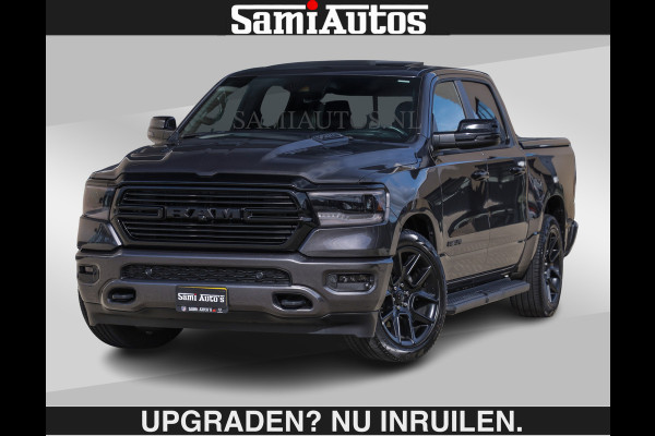 Dodge Ram SPORT | MEEST VOLLE RAM | €69950,- excl | 5.7 V8 HEMI | LUCHTVERING | HUD | MWK | PANO | VOL DIGI SCHERMEN | NIGHT EDITION | DUBBELE CABINE | 5 PERSOONS | DC | CREW CAB | TOP STAAT | KLEUR: GRANITE NIGHT EDITION GEWELDIGE KLEUR |