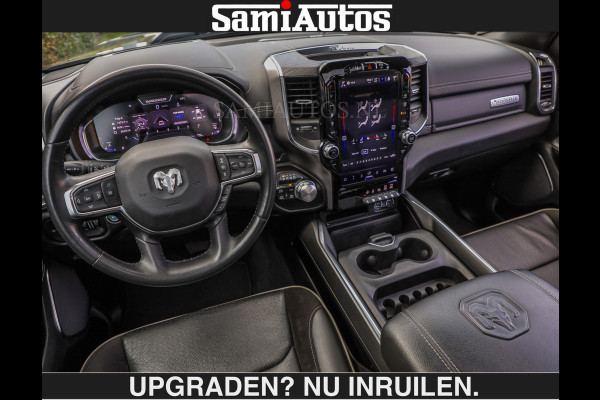 Dodge Ram SPORT | MEEST VOLLE RAM | €69950,- excl | 5.7 V8 HEMI | LUCHTVERING | HUD | MWK | PANO | VOL DIGI SCHERMEN | NIGHT EDITION | DUBBELE CABINE | 5 PERSOONS | DC | CREW CAB | TOP STAAT | KLEUR: GRANITE NIGHT EDITION GEWELDIGE KLEUR |