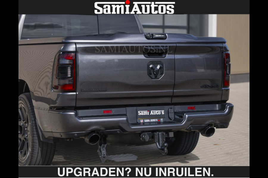 Dodge Ram SPORT | MEEST VOLLE RAM | €69950,- excl | 5.7 V8 HEMI | LUCHTVERING | HUD | MWK | PANO | VOL DIGI SCHERMEN | NIGHT EDITION | DUBBELE CABINE | 5 PERSOONS | DC | CREW CAB | TOP STAAT | KLEUR: GRANITE NIGHT EDITION GEWELDIGE KLEUR |