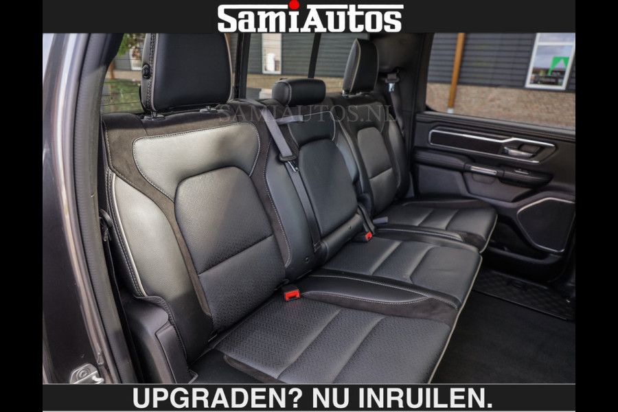 Dodge Ram SPORT | MEEST VOLLE RAM | €69950,- excl | 5.7 V8 HEMI | LUCHTVERING | HUD | MWK | PANO | VOL DIGI SCHERMEN | NIGHT EDITION | DUBBELE CABINE | 5 PERSOONS | DC | CREW CAB | TOP STAAT | KLEUR: GRANITE NIGHT EDITION GEWELDIGE KLEUR |