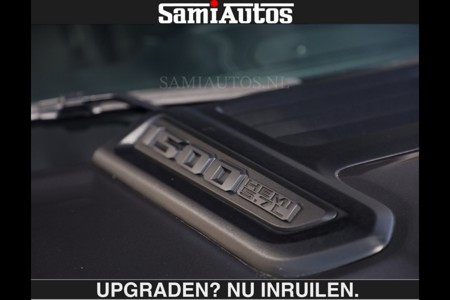 Dodge Ram SPORT | MEEST VOLLE RAM | €69950,- excl | 5.7 V8 HEMI | LUCHTVERING | HUD | MWK | PANO | VOL DIGI SCHERMEN | NIGHT EDITION | DUBBELE CABINE | 5 PERSOONS | DC | CREW CAB | TOP STAAT | KLEUR: GRANITE NIGHT EDITION GEWELDIGE KLEUR |