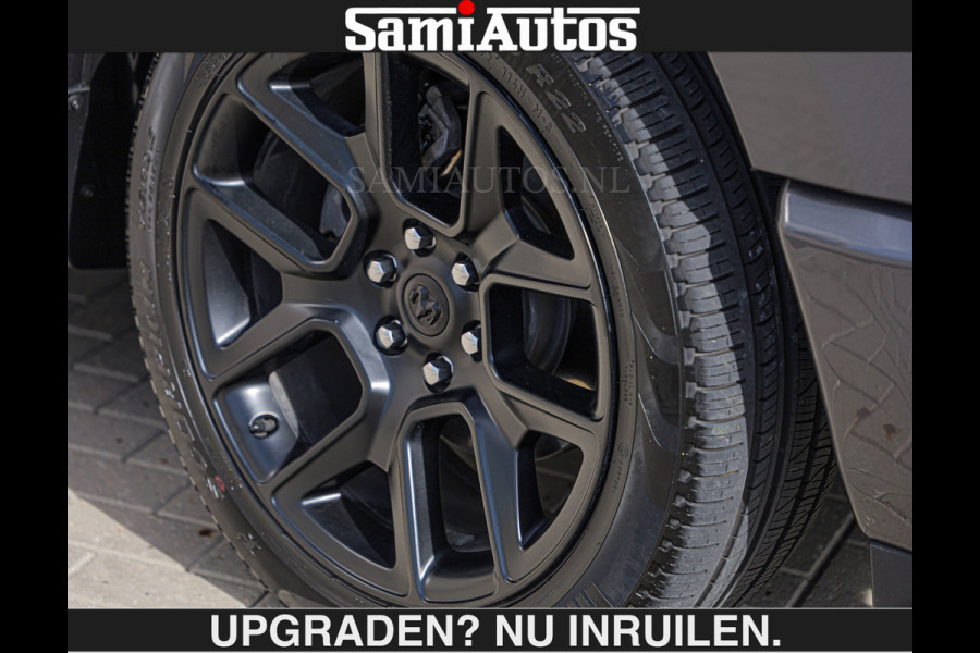 Dodge Ram SPORT | MEEST VOLLE RAM | €69950,- excl | 5.7 V8 HEMI | LUCHTVERING | HUD | MWK | PANO | VOL DIGI SCHERMEN | NIGHT EDITION | DUBBELE CABINE | 5 PERSOONS | DC | CREW CAB | TOP STAAT | KLEUR: GRANITE NIGHT EDITION GEWELDIGE KLEUR |