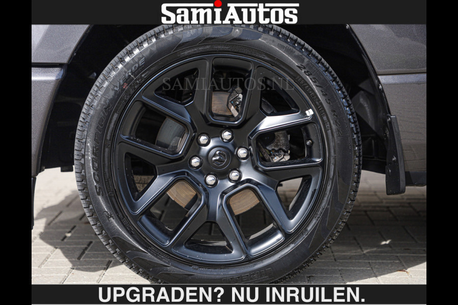 Dodge Ram SPORT | MEEST VOLLE RAM | €69950,- excl | 5.7 V8 HEMI | LUCHTVERING | HUD | MWK | PANO | VOL DIGI SCHERMEN | NIGHT EDITION | DUBBELE CABINE | 5 PERSOONS | DC | CREW CAB | TOP STAAT | KLEUR: GRANITE NIGHT EDITION GEWELDIGE KLEUR |