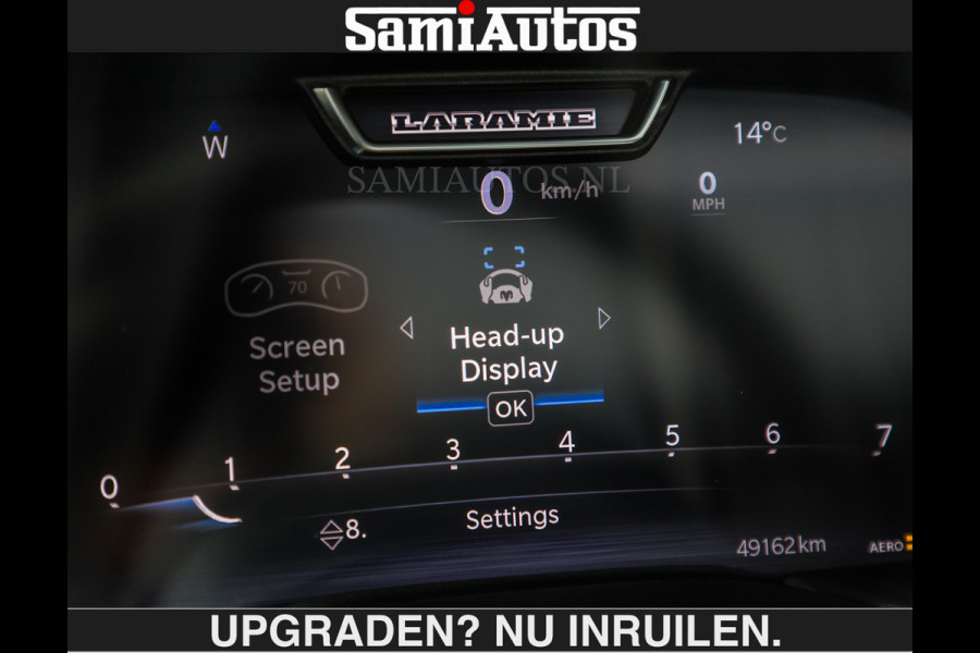 Dodge Ram SPORT | MEEST VOLLE RAM | €69950,- excl | 5.7 V8 HEMI | LUCHTVERING | HUD | MWK | PANO | VOL DIGI SCHERMEN | NIGHT EDITION | DUBBELE CABINE | 5 PERSOONS | DC | CREW CAB | TOP STAAT | KLEUR: GRANITE NIGHT EDITION GEWELDIGE KLEUR |