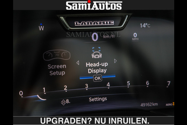 Dodge Ram SPORT | MEEST VOLLE RAM | €69950,- excl | 5.7 V8 HEMI | LUCHTVERING | HUD | MWK | PANO | VOL DIGI SCHERMEN | NIGHT EDITION | DUBBELE CABINE | 5 PERSOONS | DC | CREW CAB | TOP STAAT | KLEUR: GRANITE NIGHT EDITION GEWELDIGE KLEUR |