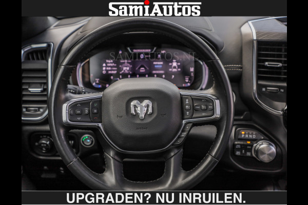 Dodge Ram SPORT | MEEST VOLLE RAM | €69950,- excl | 5.7 V8 HEMI | LUCHTVERING | HUD | MWK | PANO | VOL DIGI SCHERMEN | NIGHT EDITION | DUBBELE CABINE | 5 PERSOONS | DC | CREW CAB | TOP STAAT | KLEUR: GRANITE NIGHT EDITION GEWELDIGE KLEUR |