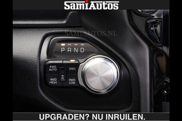 Dodge Ram SPORT | MEEST VOLLE RAM | €69950,- excl | 5.7 V8 HEMI | LUCHTVERING | HUD | MWK | PANO | VOL DIGI SCHERMEN | NIGHT EDITION | DUBBELE CABINE | 5 PERSOONS | DC | CREW CAB | TOP STAAT | KLEUR: GRANITE NIGHT EDITION GEWELDIGE KLEUR |