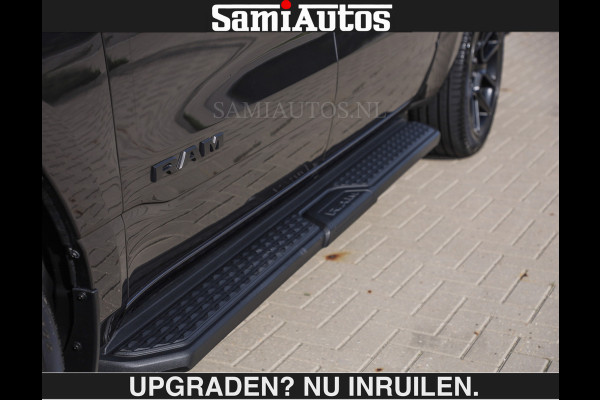 Dodge Ram SPORT | MEEST VOLLE RAM | €69950,- excl | 5.7 V8 HEMI | LUCHTVERING | HUD | MWK | PANO | VOL DIGI SCHERMEN | NIGHT EDITION | DUBBELE CABINE | 5 PERSOONS | DC | CREW CAB | TOP STAAT | KLEUR: GRANITE NIGHT EDITION GEWELDIGE KLEUR |