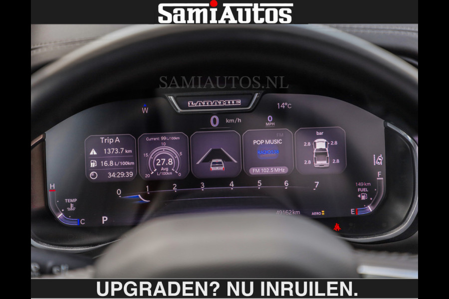 Dodge Ram SPORT | MEEST VOLLE RAM | €69950,- excl | 5.7 V8 HEMI | LUCHTVERING | HUD | MWK | PANO | VOL DIGI SCHERMEN | NIGHT EDITION | DUBBELE CABINE | 5 PERSOONS | DC | CREW CAB | TOP STAAT | KLEUR: GRANITE NIGHT EDITION GEWELDIGE KLEUR |