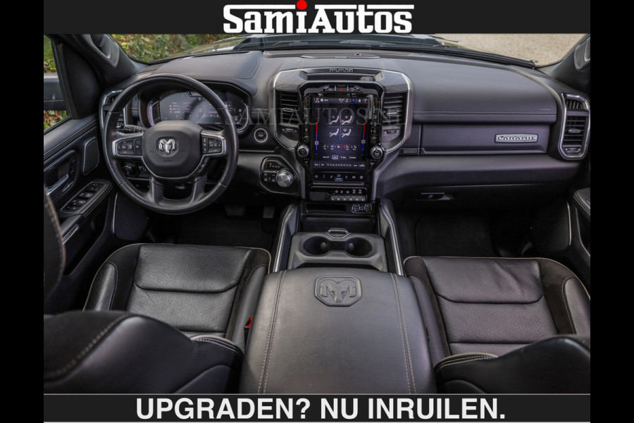 Dodge Ram SPORT | MEEST VOLLE RAM | €69950,- excl | 5.7 V8 HEMI | LUCHTVERING | HUD | MWK | PANO | VOL DIGI SCHERMEN | NIGHT EDITION | DUBBELE CABINE | 5 PERSOONS | DC | CREW CAB | TOP STAAT | KLEUR: GRANITE NIGHT EDITION GEWELDIGE KLEUR |