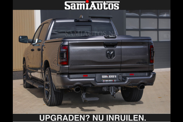 Dodge Ram SPORT | MEEST VOLLE RAM | €69950,- excl | 5.7 V8 HEMI | LUCHTVERING | HUD | MWK | PANO | VOL DIGI SCHERMEN | NIGHT EDITION | DUBBELE CABINE | 5 PERSOONS | DC | CREW CAB | TOP STAAT | KLEUR: GRANITE NIGHT EDITION GEWELDIGE KLEUR |