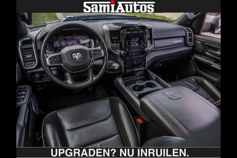 Dodge Ram SPORT | MEEST VOLLE RAM | €69950,- excl | 5.7 V8 HEMI | LUCHTVERING | HUD | MWK | PANO | VOL DIGI SCHERMEN | NIGHT EDITION | DUBBELE CABINE | 5 PERSOONS | DC | CREW CAB | TOP STAAT | KLEUR: GRANITE NIGHT EDITION GEWELDIGE KLEUR |