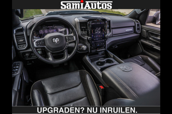 Dodge Ram SPORT | MEEST VOLLE RAM | €69950,- excl | 5.7 V8 HEMI | LUCHTVERING | HUD | MWK | PANO | VOL DIGI SCHERMEN | NIGHT EDITION | DUBBELE CABINE | 5 PERSOONS | DC | CREW CAB | TOP STAAT | KLEUR: GRANITE NIGHT EDITION GEWELDIGE KLEUR |