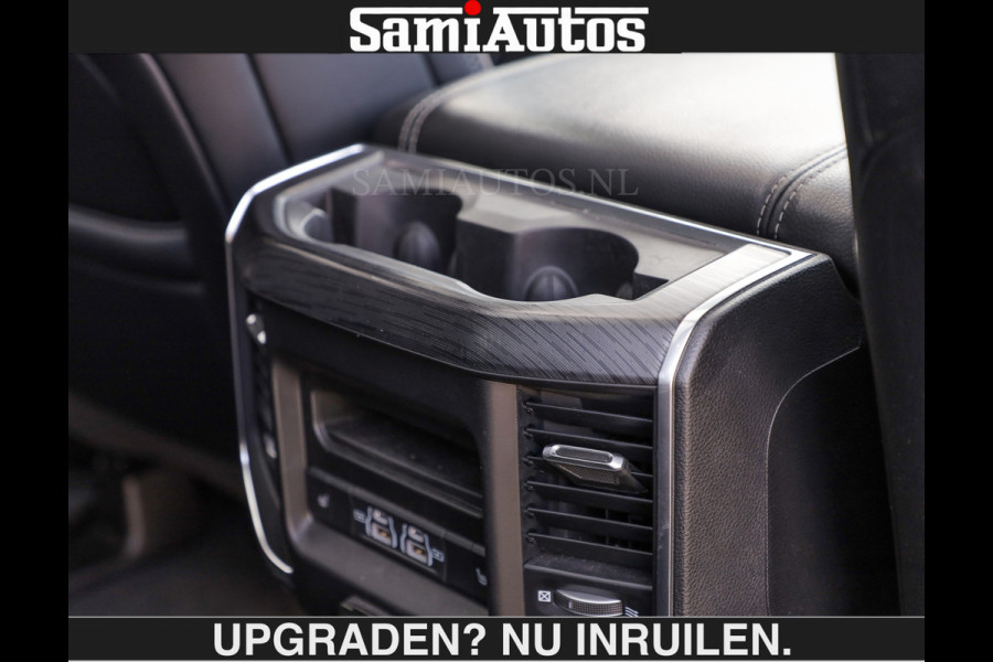 Dodge Ram SPORT | MEEST VOLLE RAM | €69950,- excl | 5.7 V8 HEMI | LUCHTVERING | HUD | MWK | PANO | VOL DIGI SCHERMEN | NIGHT EDITION | DUBBELE CABINE | 5 PERSOONS | DC | CREW CAB | TOP STAAT | KLEUR: GRANITE NIGHT EDITION GEWELDIGE KLEUR |