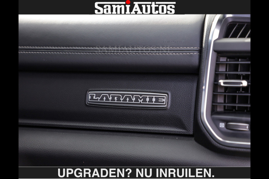 Dodge Ram SPORT | MEEST VOLLE RAM | €69950,- excl | 5.7 V8 HEMI | LUCHTVERING | HUD | MWK | PANO | VOL DIGI SCHERMEN | NIGHT EDITION | DUBBELE CABINE | 5 PERSOONS | DC | CREW CAB | TOP STAAT | KLEUR: GRANITE NIGHT EDITION GEWELDIGE KLEUR |