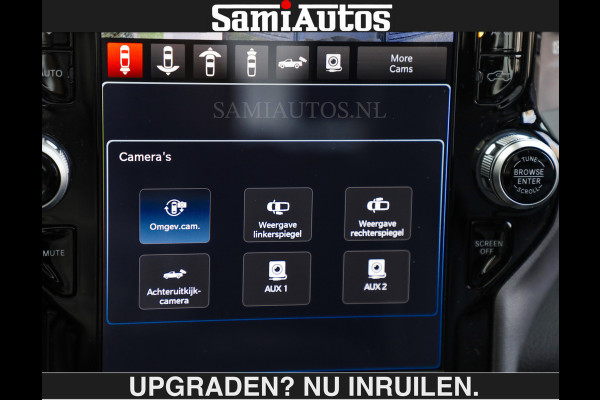 Dodge Ram SPORT | MEEST VOLLE RAM | €69950,- excl | 5.7 V8 HEMI | LUCHTVERING | HUD | MWK | PANO | VOL DIGI SCHERMEN | NIGHT EDITION | DUBBELE CABINE | 5 PERSOONS | DC | CREW CAB | TOP STAAT | KLEUR: GRANITE NIGHT EDITION GEWELDIGE KLEUR |