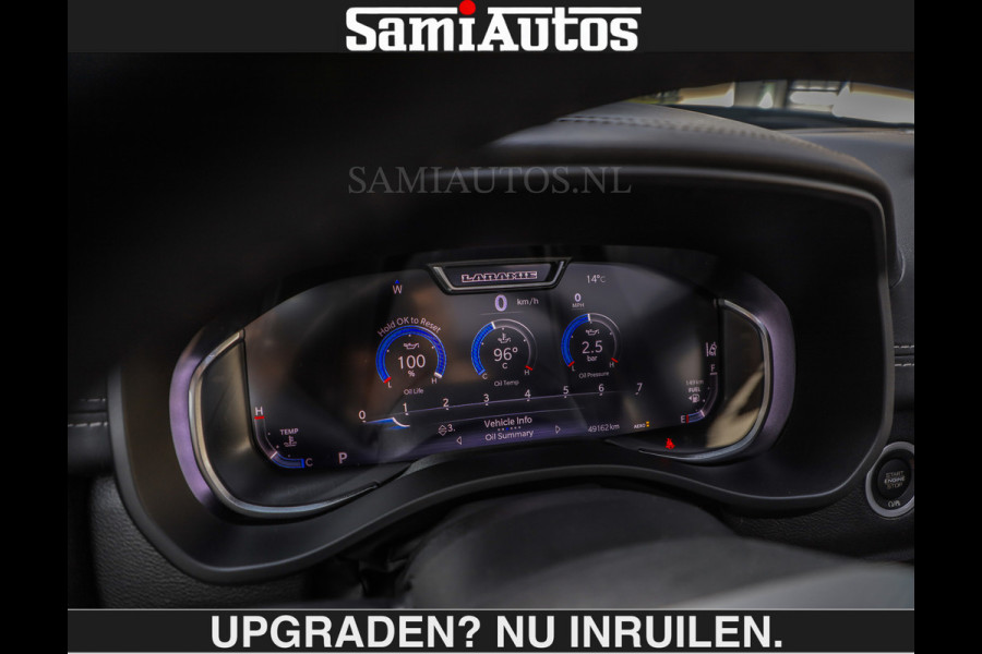 Dodge Ram SPORT | MEEST VOLLE RAM | €69950,- excl | 5.7 V8 HEMI | LUCHTVERING | HUD | MWK | PANO | VOL DIGI SCHERMEN | NIGHT EDITION | DUBBELE CABINE | 5 PERSOONS | DC | CREW CAB | TOP STAAT | KLEUR: GRANITE NIGHT EDITION GEWELDIGE KLEUR |