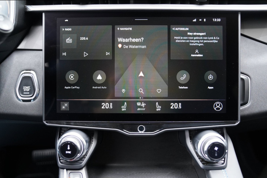 Lynk & Co 01 1.5 | Prijs rijklaar incl. 12 mnd garantie | Pdc Panoramadak Lmv Navi Apple carplay/Android auto Camera