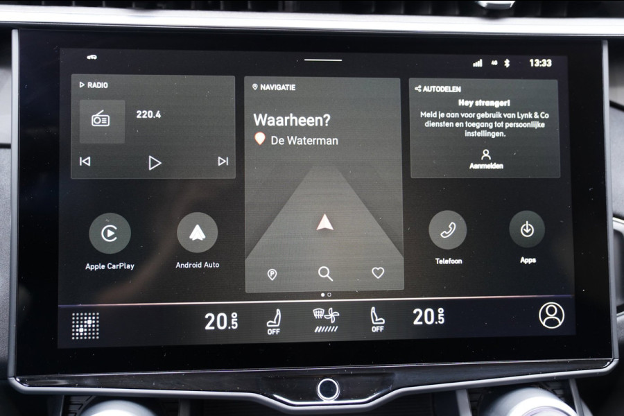 Lynk & Co 01 1.5 | Prijs rijklaar incl. 12 mnd garantie | Pdc Panoramadak Lmv Navi Apple carplay/Android auto Camera