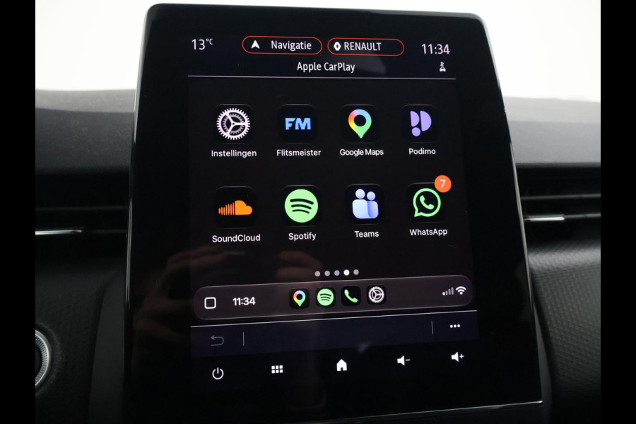 Renault Clio 1.0 TCe INTENS + GROOT SCHERM NAVIGATIE | CAMERA | SFEERVERLICHTING | APPLE CARPLAY | LED