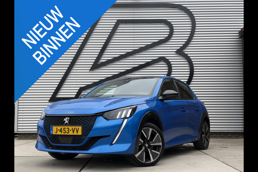 Peugeot e-208 EV GT 350 50 kWh SOH 90,4% 1e Eigenaar|Navi|Camera|Clima|Cruise|Stoelverwarming|GT-Pack|i-Cockpit|N.A.P|Nieuwe APK bij Aflevering