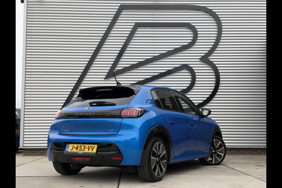 Peugeot e-208 EV GT 350 50 kWh SOH 90,4% 1e Eigenaar|Navi|Camera|Clima|Cruise|Stoelverwarming|GT-Pack|i-Cockpit|N.A.P|Nieuwe APK bij Aflevering