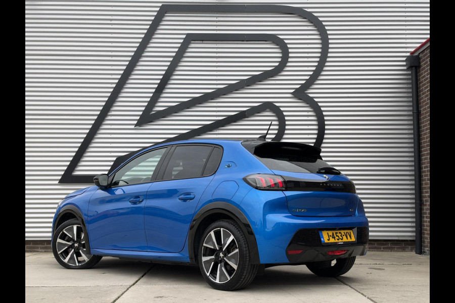 Peugeot e-208 EV GT 350 50 kWh SOH 90,4% 1e Eigenaar|Navi|Camera|Clima|Cruise|Stoelverwarming|GT-Pack|i-Cockpit|N.A.P|Nieuwe APK bij Aflevering
