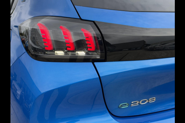 Peugeot e-208 EV GT 350 50 kWh SOH 90,4% 1e Eigenaar|Navi|Camera|Clima|Cruise|Stoelverwarming|GT-Pack|i-Cockpit|N.A.P|Nieuwe APK bij Aflevering